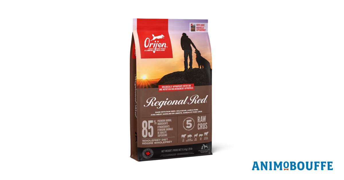 Orijen Regional Red Dog - Alimentation Biologiquement Appropriée
