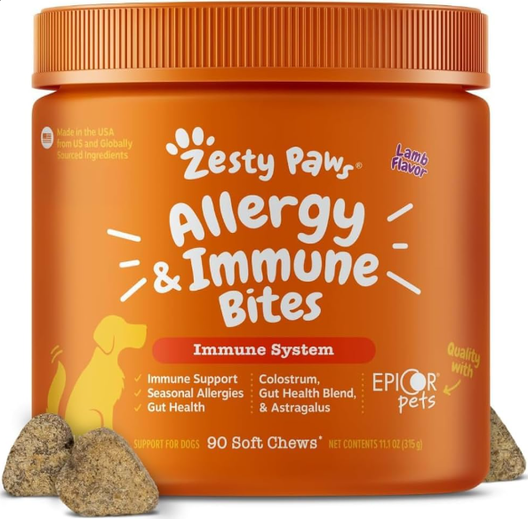 Zesty Paws Allergy & Immune Bites