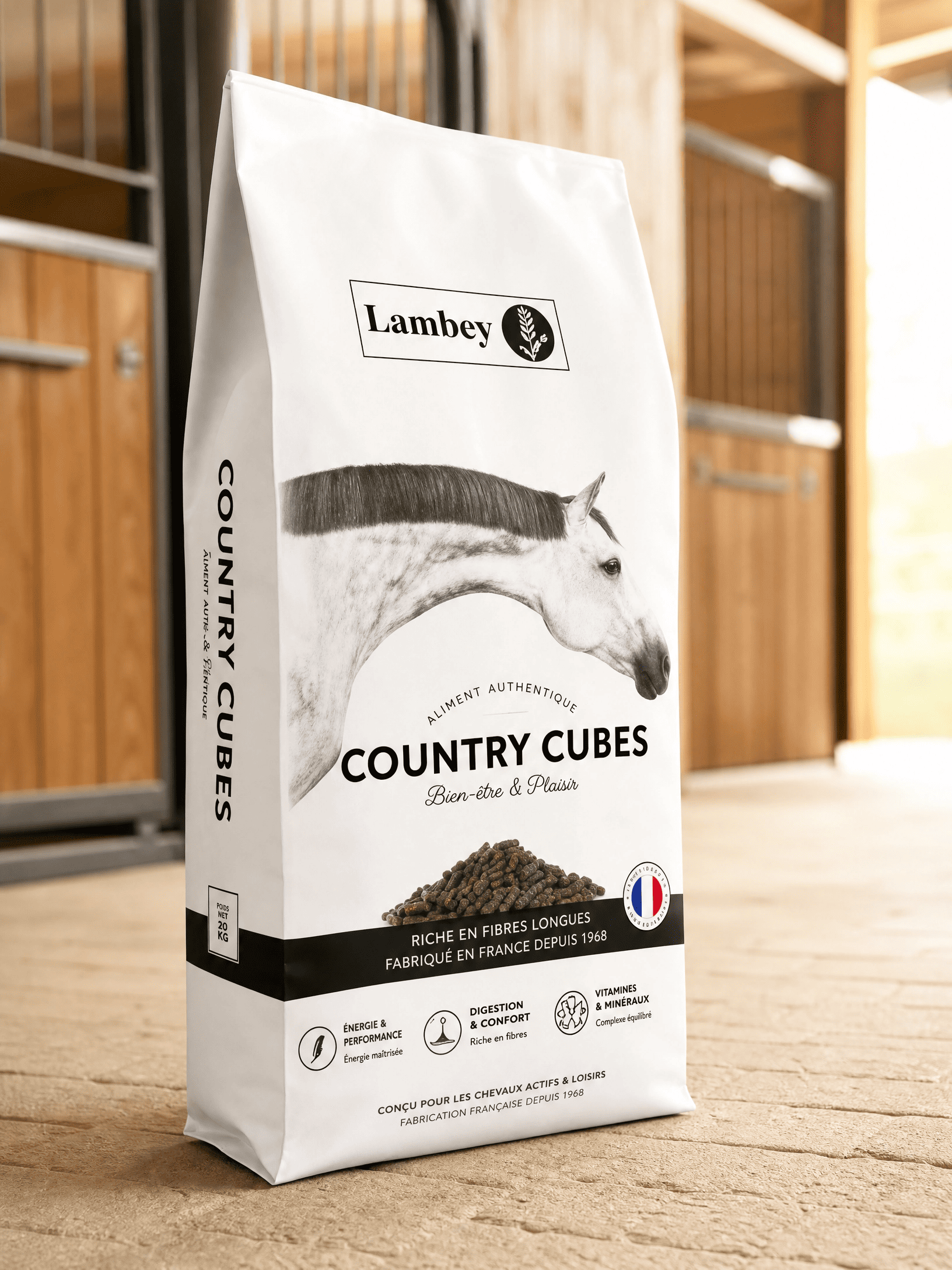 Country Cubes Granulés